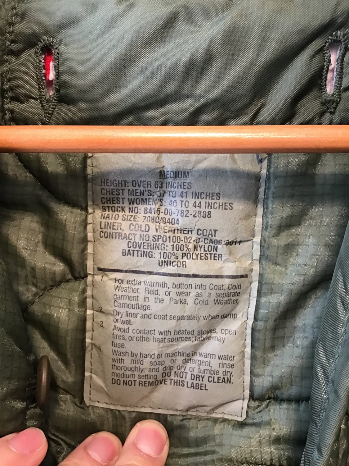 M65 필드자켓 라이너 리폼 상품이미지3