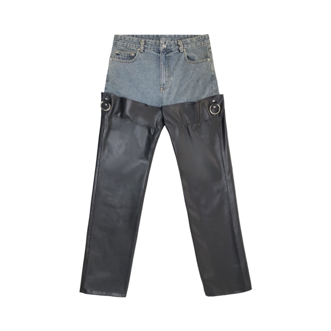 프로젝트GR 레더 레이어드 팬츠 2사이즈 상품이미지1
