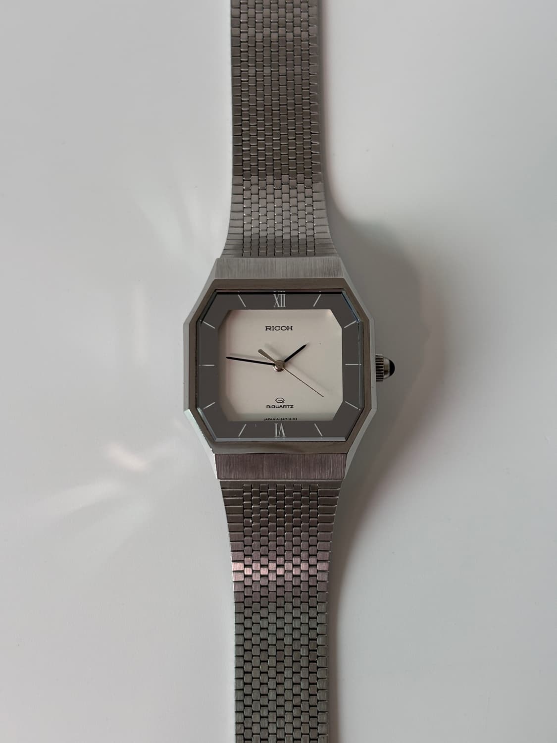 1980s Silver Octagon Riquartz 상품이미지2