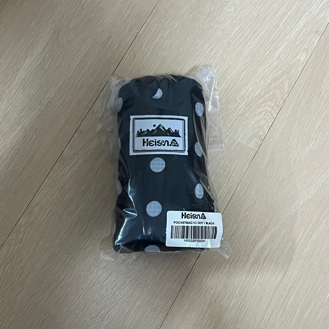 [새상품/당일배송] 하이산 초경량 컴팩트 포켓백 v1, 하이산 도트 백팩 상품이미지2