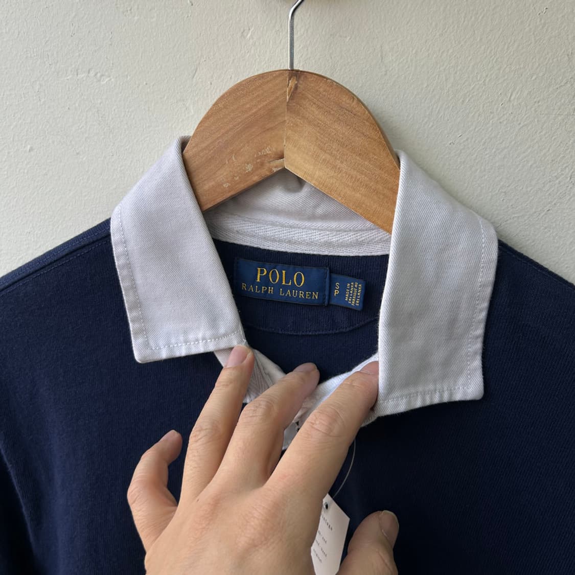16506 - 폴로 랄프로렌 네이비 럭비티 상품이미지3