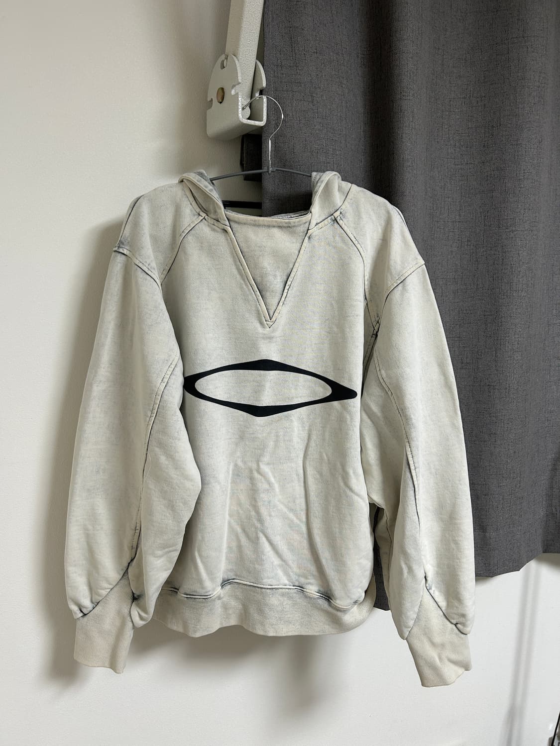 미스치프 블리치드 풀오버 후드 블리치드 카키 M사이즈 상품이미지2