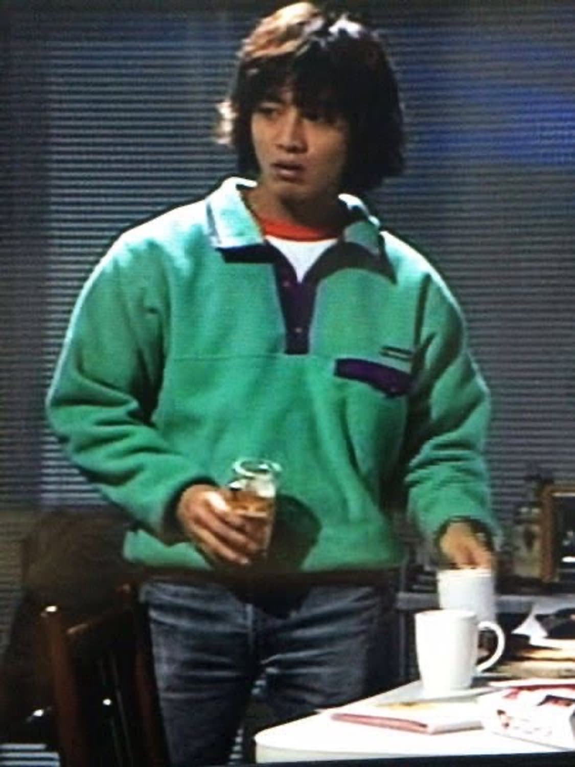 90‘s 파타고니아 신칠라 스냅티 ’퍼플/틸‘ 상품이미지10