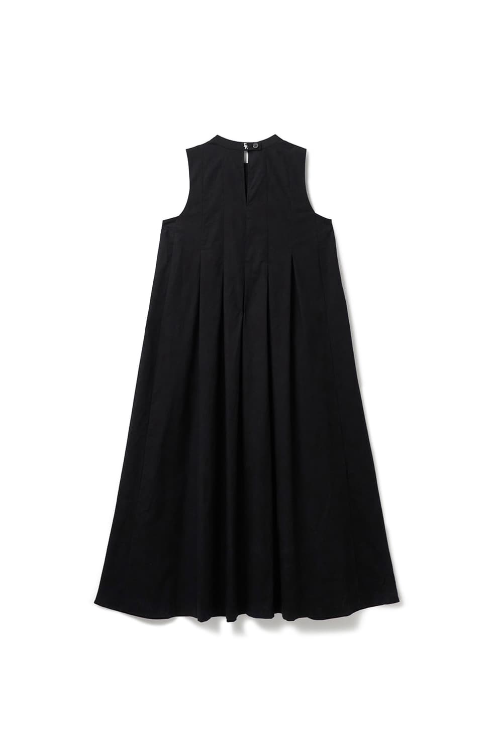 ERER * Pleated Detail Dress Black 상품이미지5