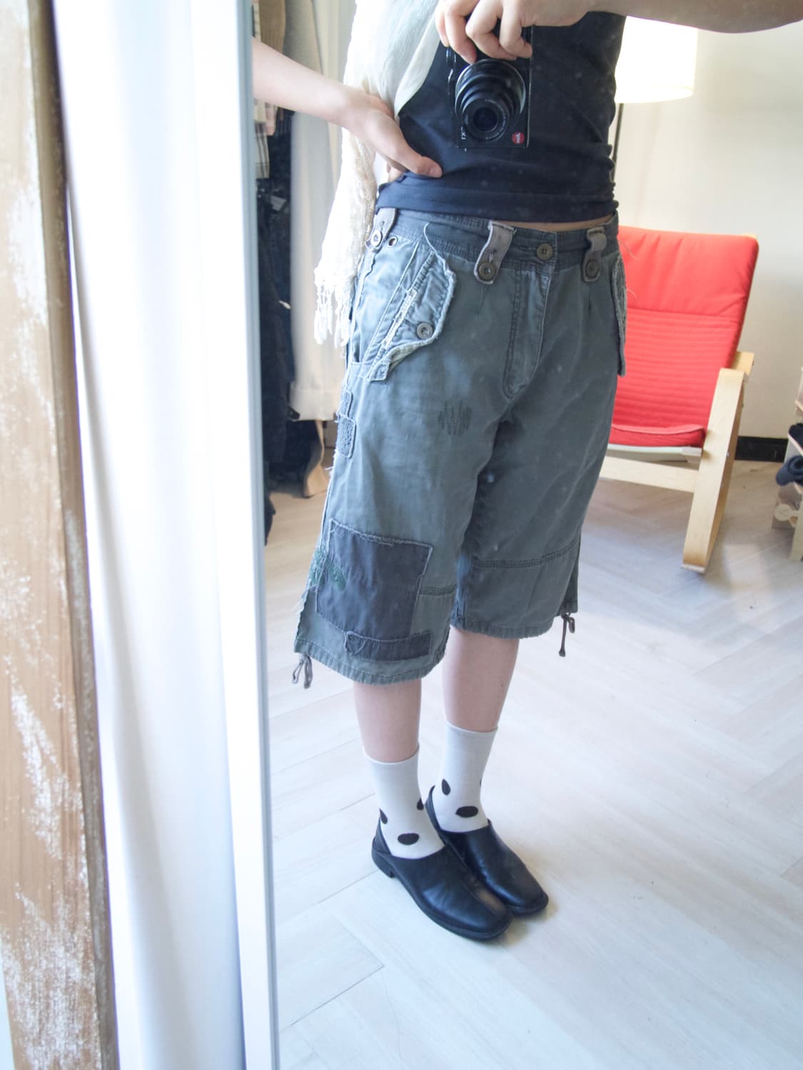 [NIX JEANS] khaki cargo short 상품이미지1