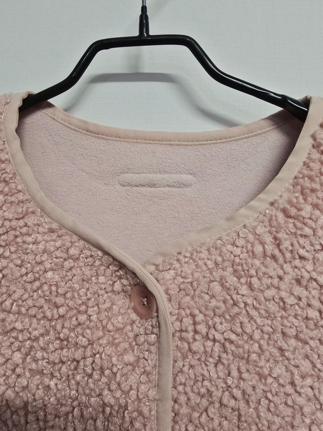 헤지스골프웨어 뽀글이 플리스 자켓 상품이미지2