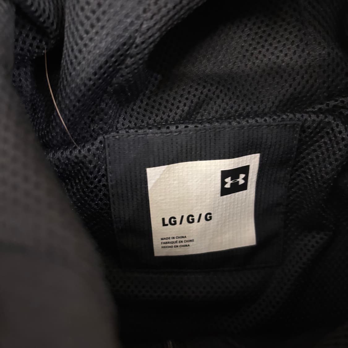 언더아머 컬러블럭 빅로고 바람막이 상품이미지4