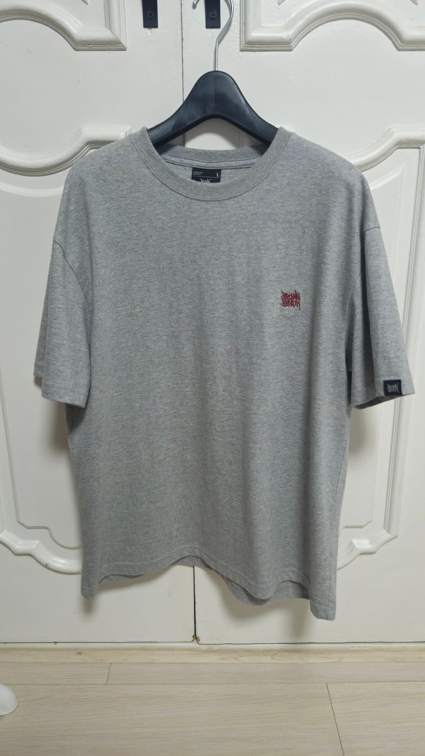 CROP TAG TEE - MELANGE GREY 상품이미지2