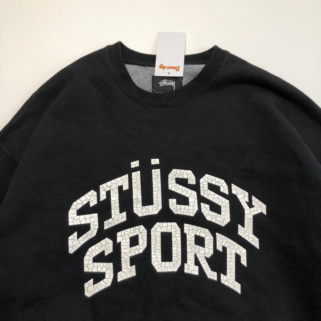 스투시 빅 크랙클 스포츠 맨투맨  상품이미지4
