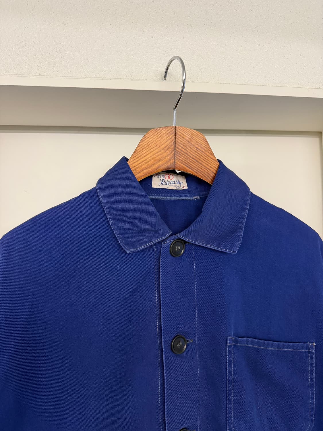 1970s FRIENDSHIP INDIGO BLUE 빈티지 프렌치워크자켓 상품이미지7