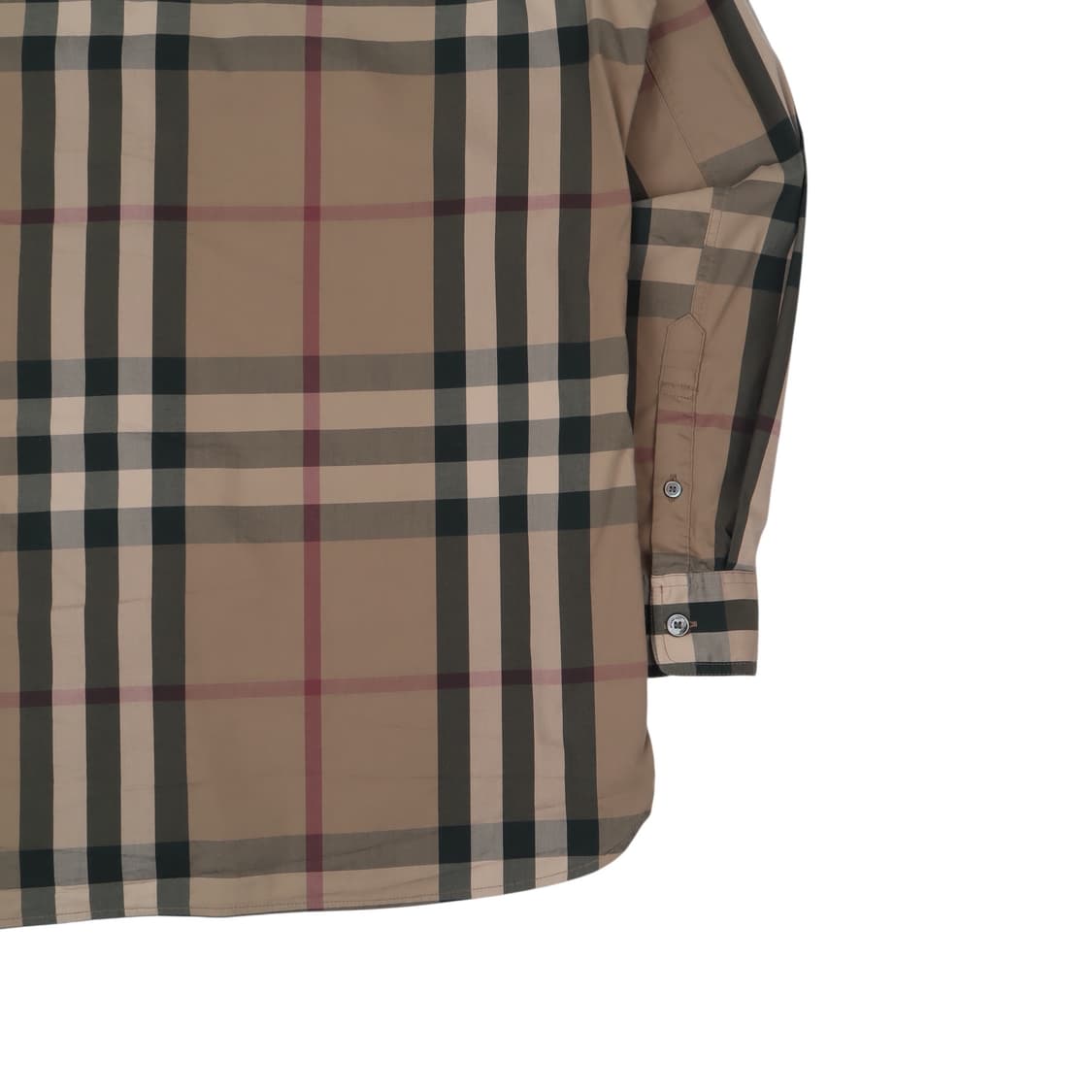 버버리 브릿 신형 브라운 노바체크 셔츠 상품이미지6