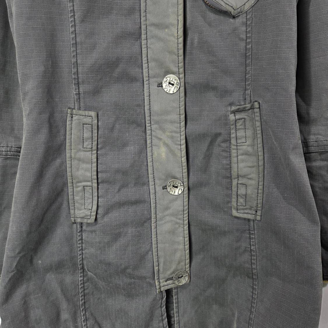 [Miss Sixty] 미스식스티 피그먼트 그런지 퍼 개파카 상품이미지4