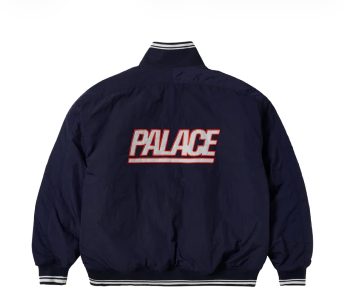 팔라스 리버시블 퀼트 스포츠 봄버 네이비 - 23SS 상품이미지3