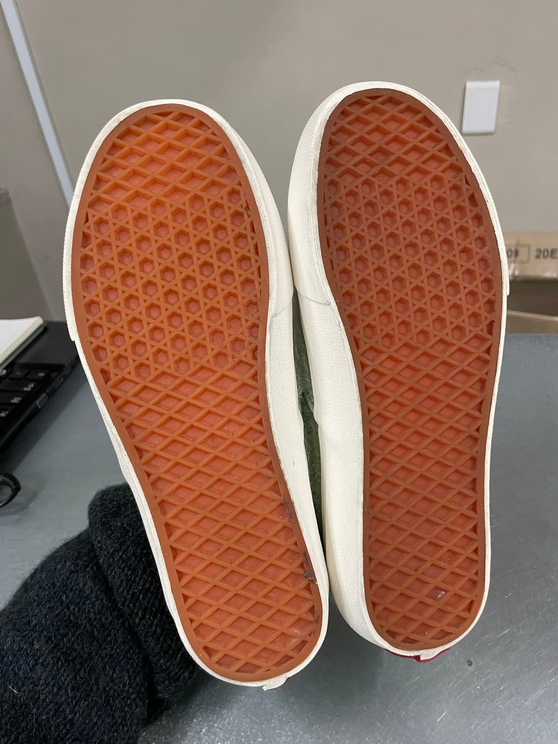 반스 송치 라이트그린 슬립온 260 상품이미지6