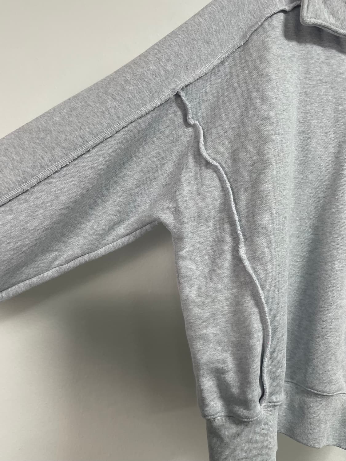 마뗑킴 빅로고 반집업 맨투맨  (on.29) 상품이미지5