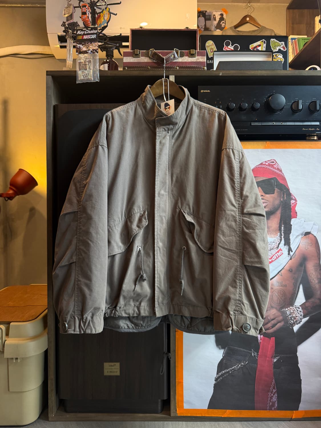 WYM LIDNM 숏 m-65 자켓 M(XL) 상품이미지1