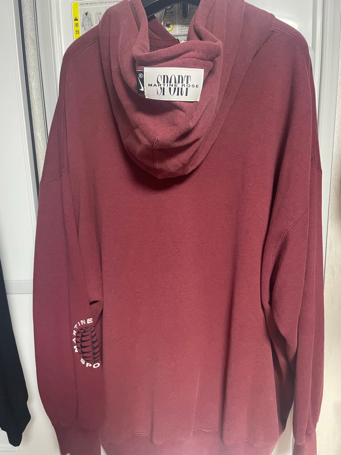 나이키 x 마틴 로즈 풀집 후드 팀 크림슨 상품이미지6
