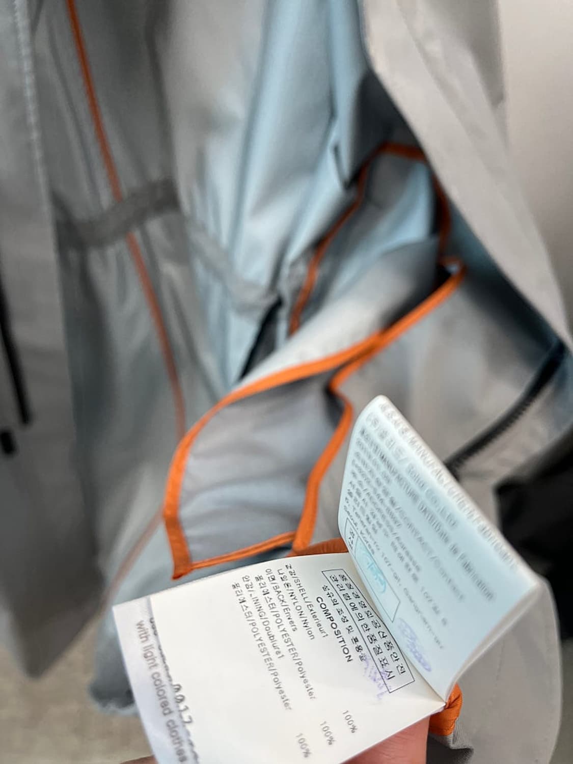 105) 솔리드옴므 레인 오버코트  상품이미지8