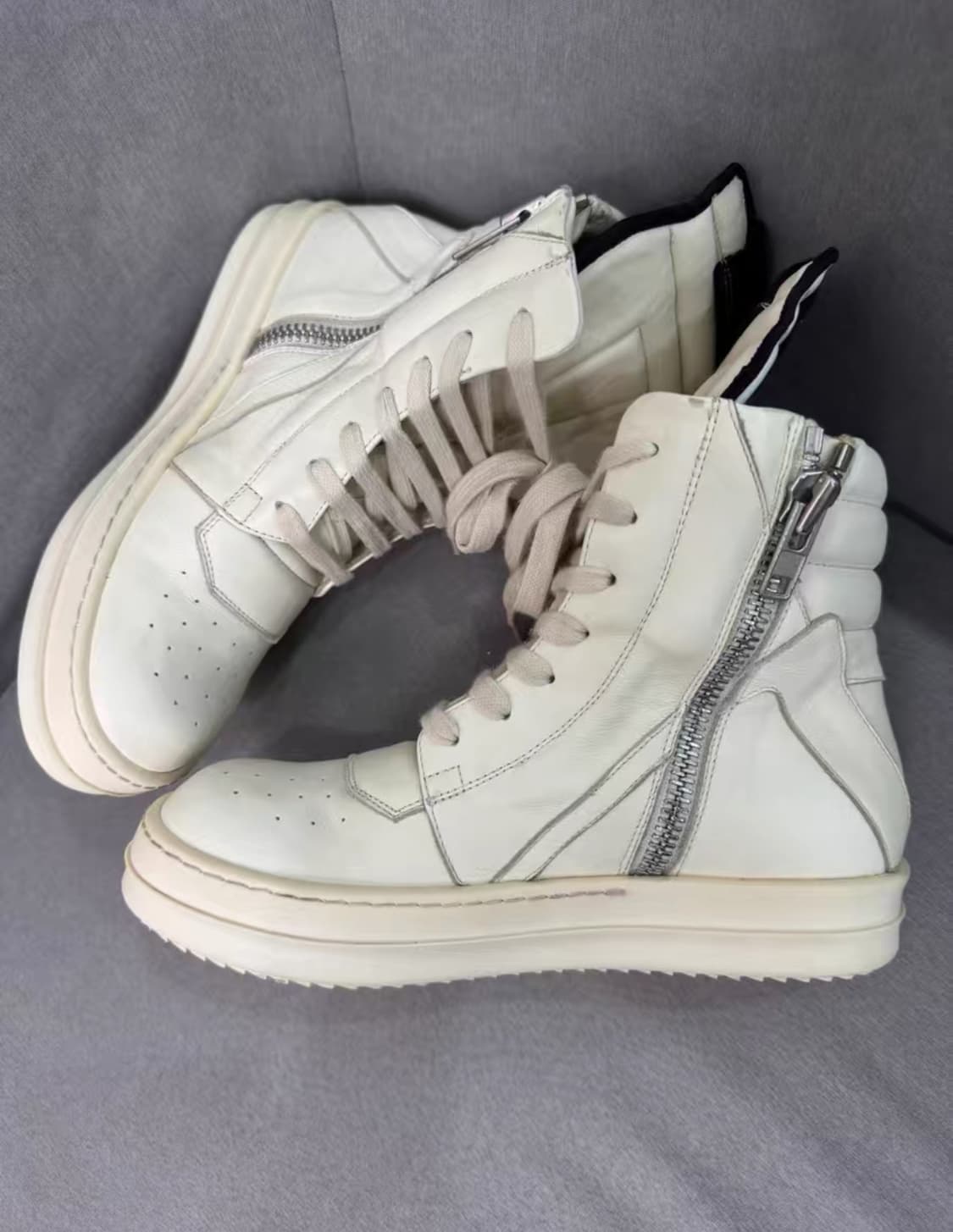 릭오웬스 지오바스켓 밀크 36 상품이미지2