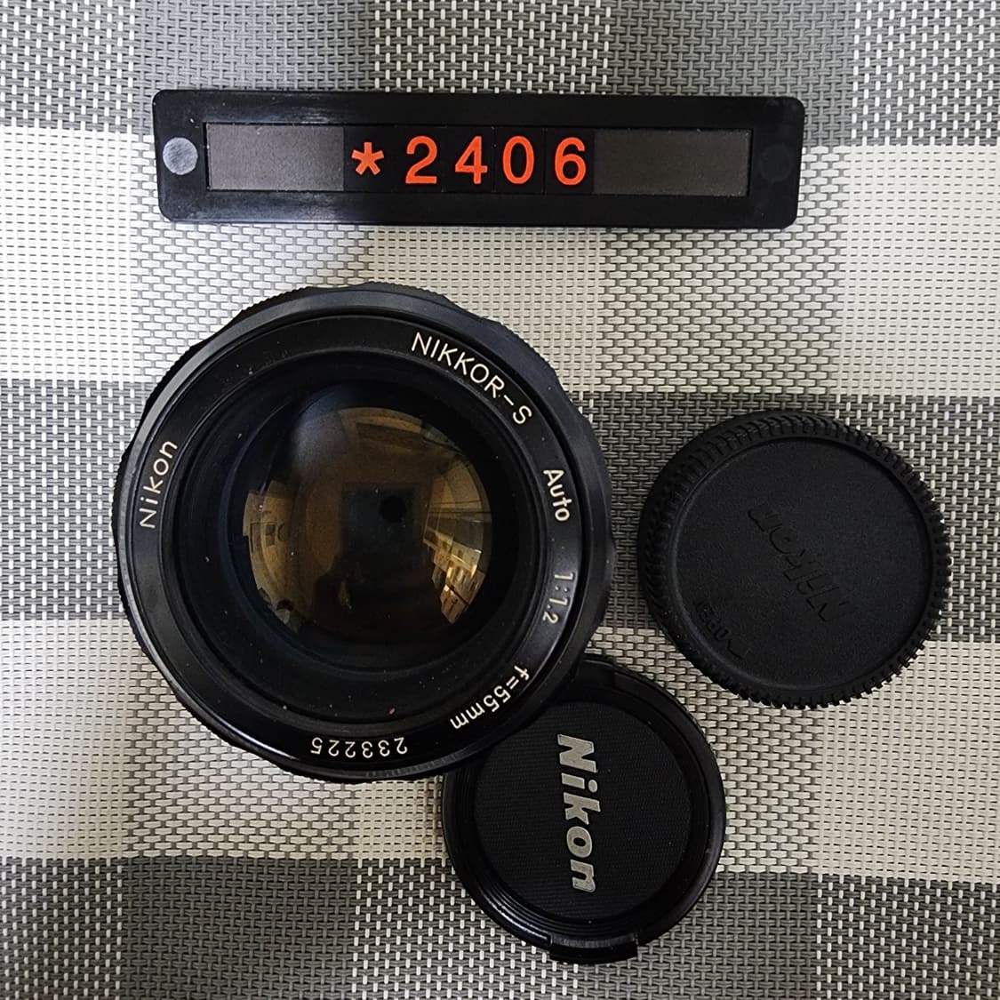 니콘 마운트 니코랄-S 55mm 1.2단렌즈 상품이미지1