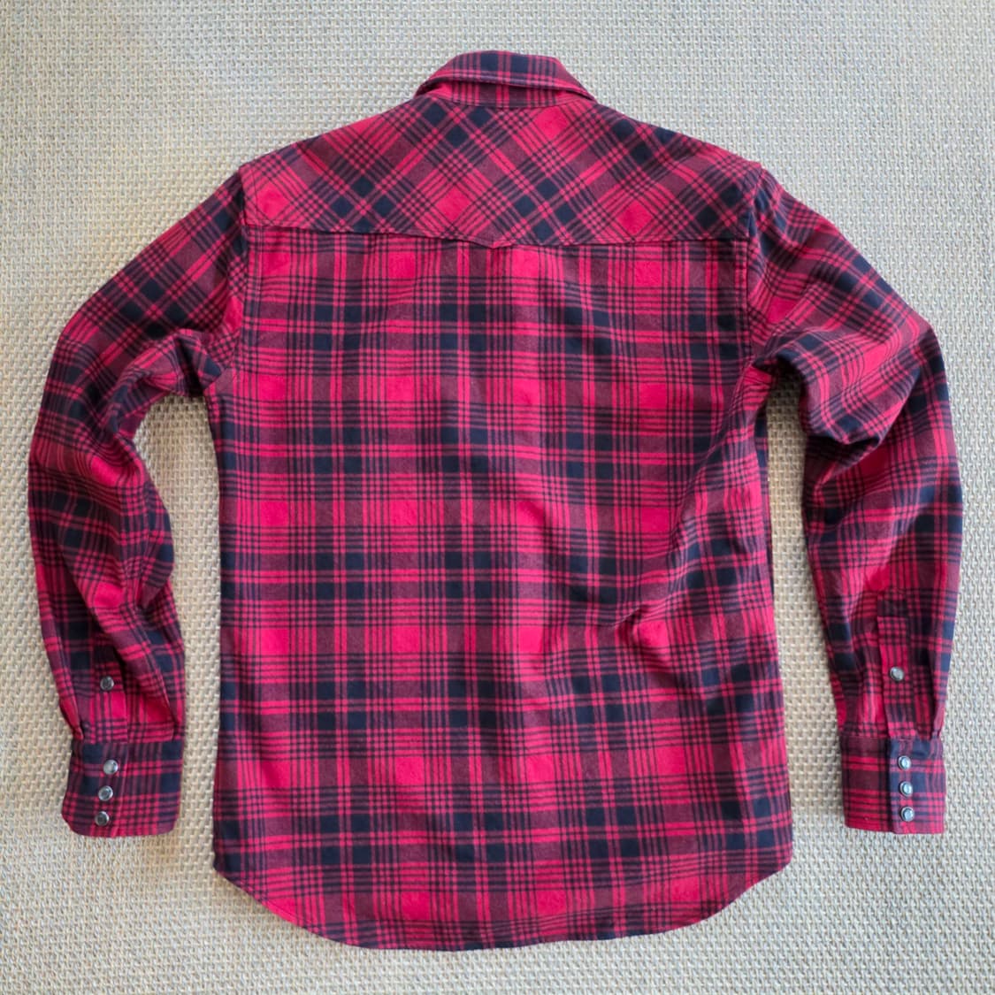 PT Torino 최상급 버팔로 체크 웨스턴 워크웨어 셔츠 상품이미지5