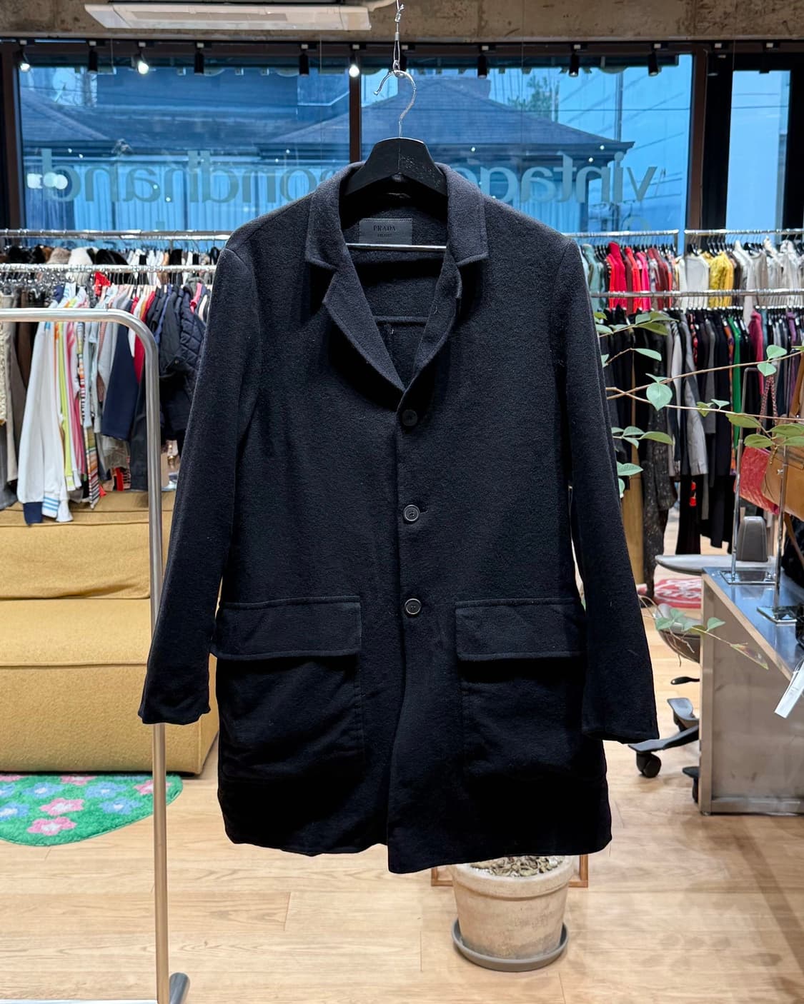 프라다 블랙 3b 블레이저 울 자켓 상품이미지1