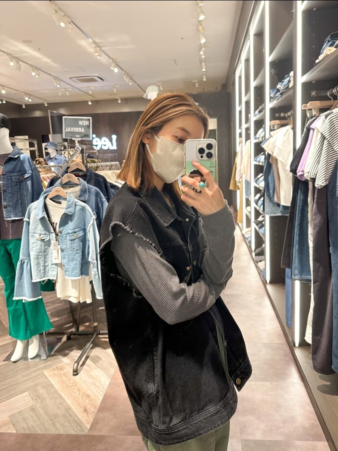 리 슬리브리스 카우보이 재킷 상품이미지1