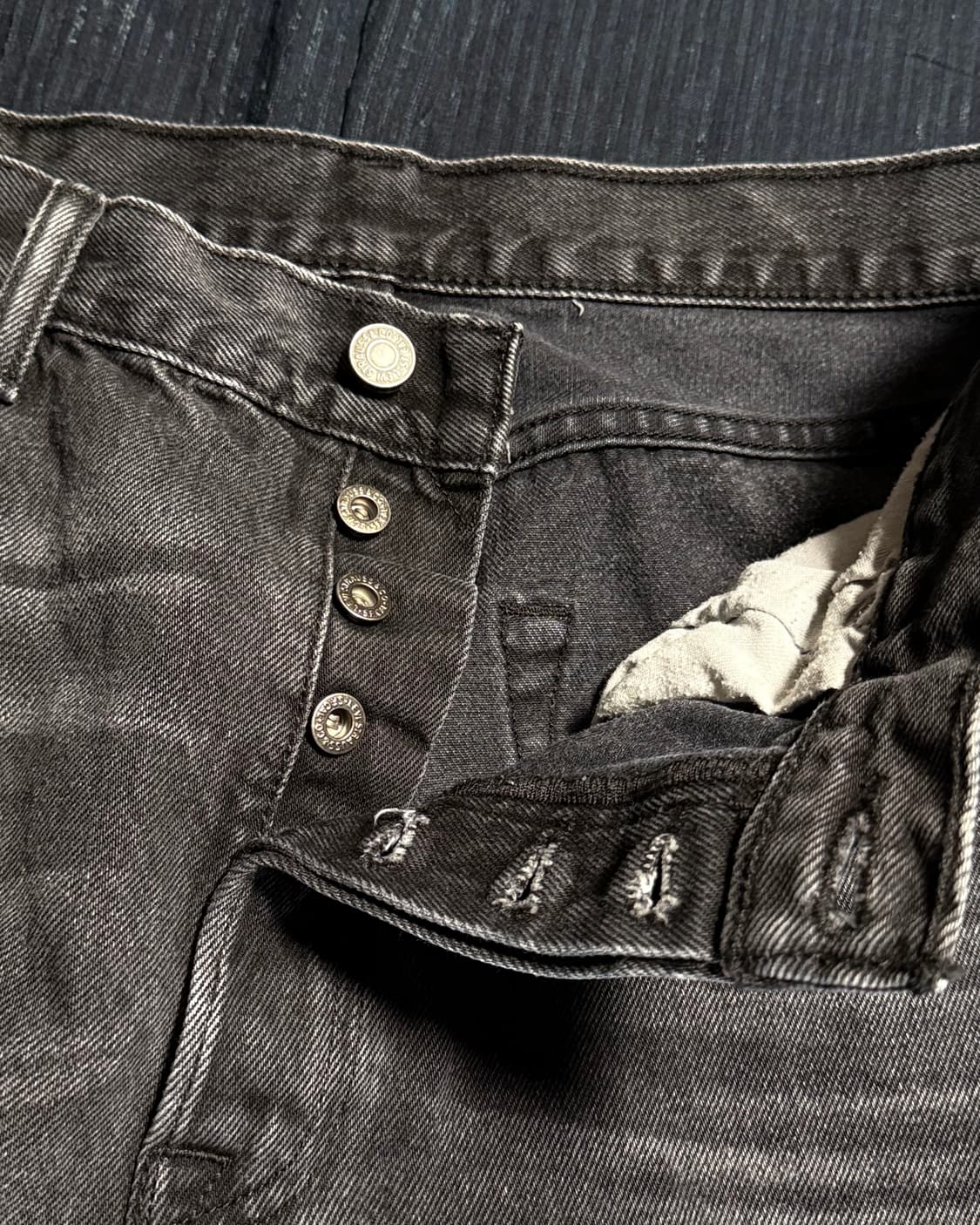 리바이스 501 스트레이트 핏 데님 팬츠 34 상품이미지2