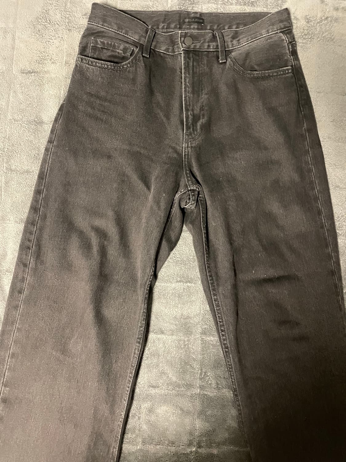 유니클로 와이드 스트레이트 진 30 상품이미지3