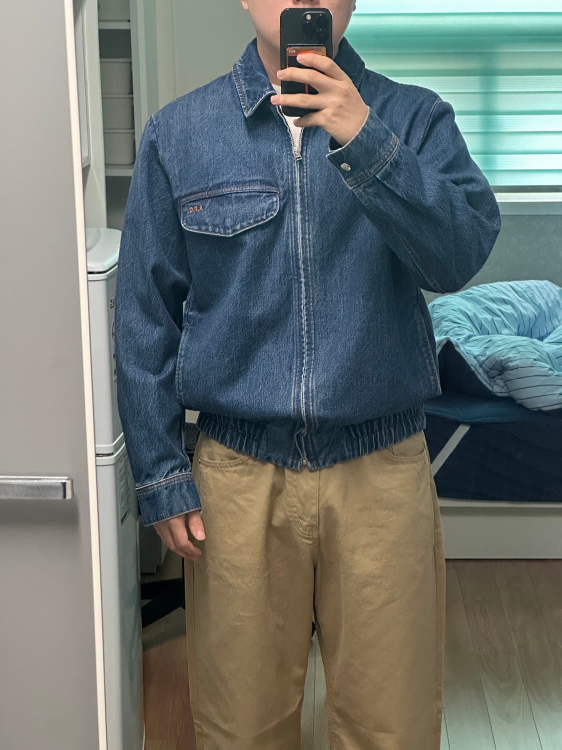 APC 아페쎄 데님 블루종 상품이미지3