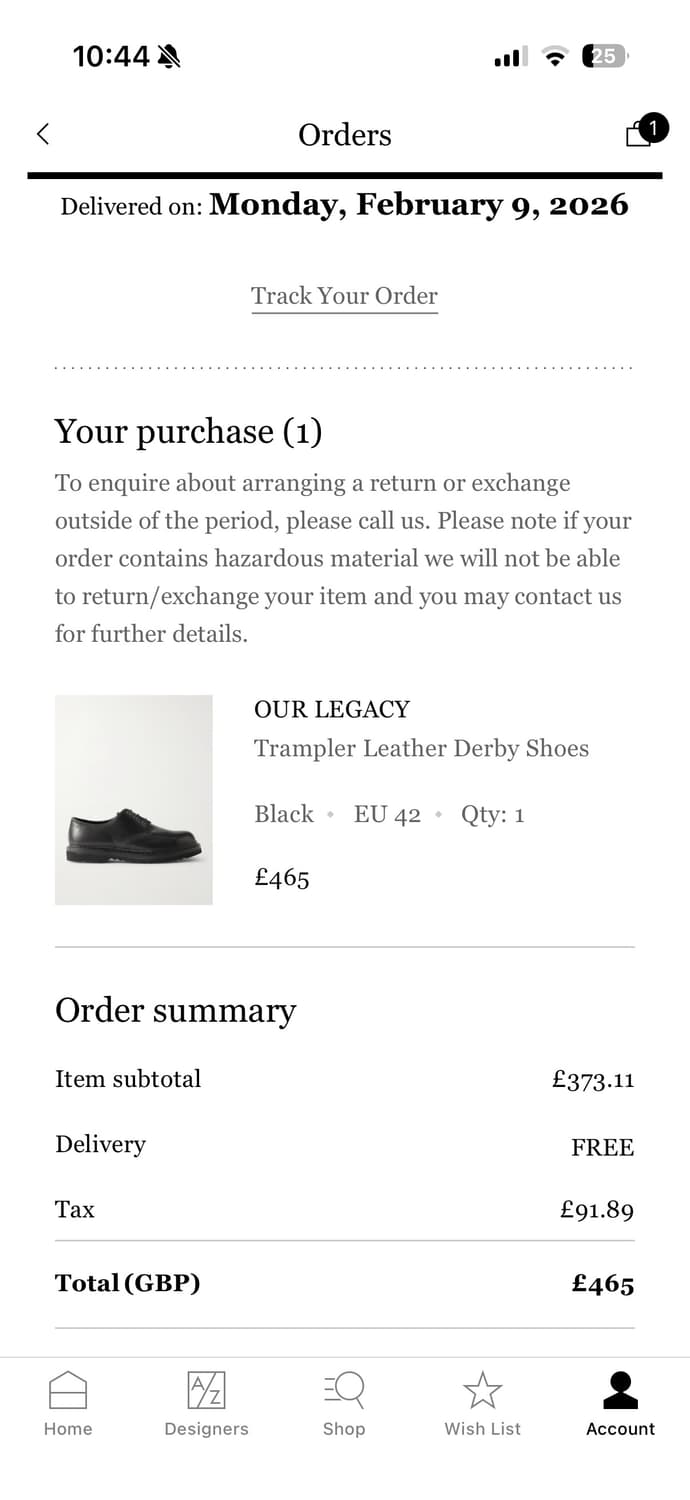 아워레가시 더비슈즈 42 265mm 상품이미지9