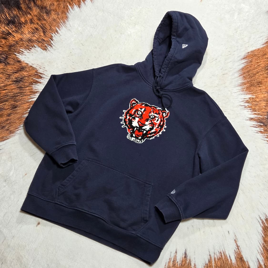 뉴에라 디트로이트 타이거즈 네이비 후드티 상품이미지1