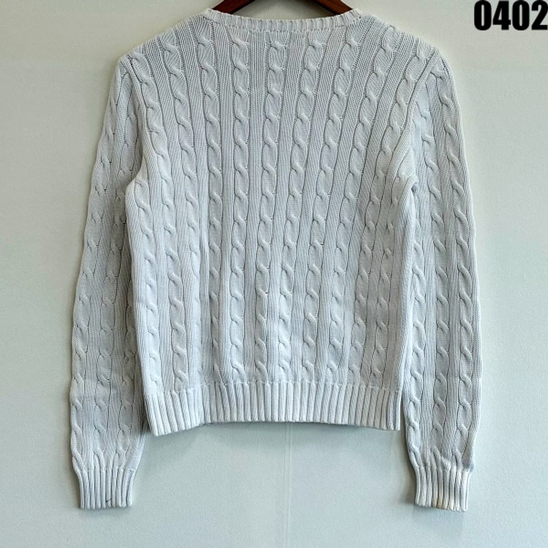 폴로 랄프로렌 케이블 니트 스웨터 M 0402 상품이미지6