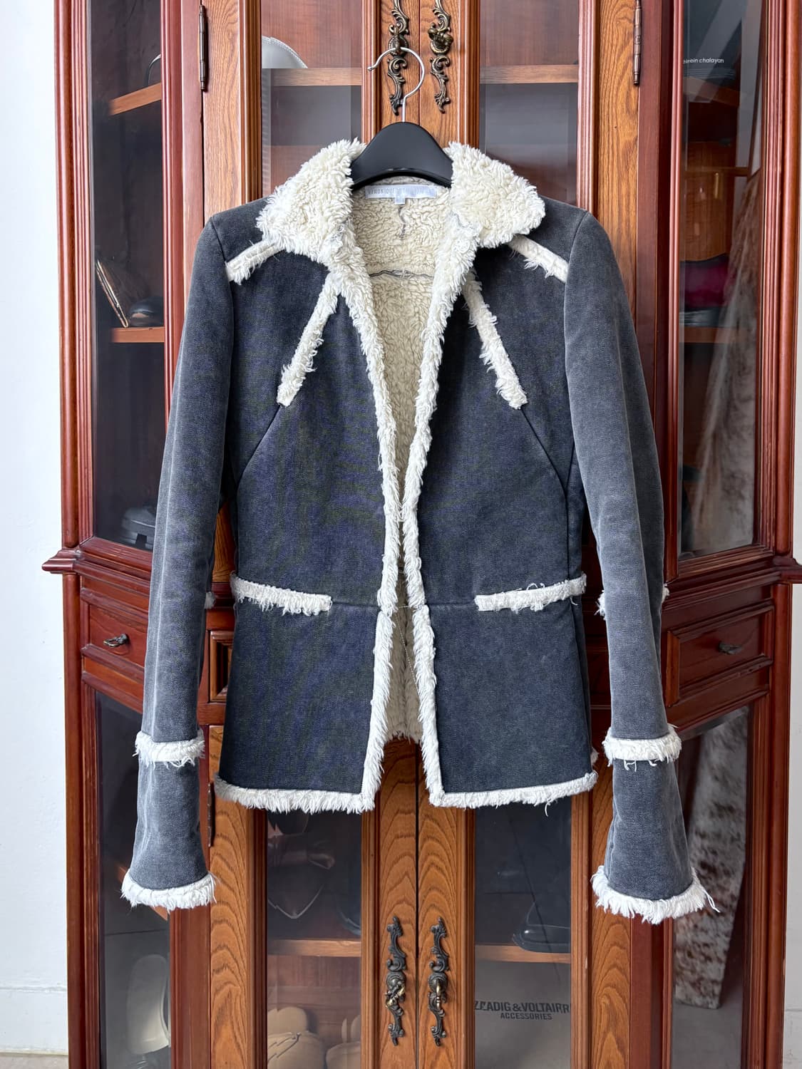 베로니크 브랑키노 워시드 코튼 퍼 자켓 상품이미지3