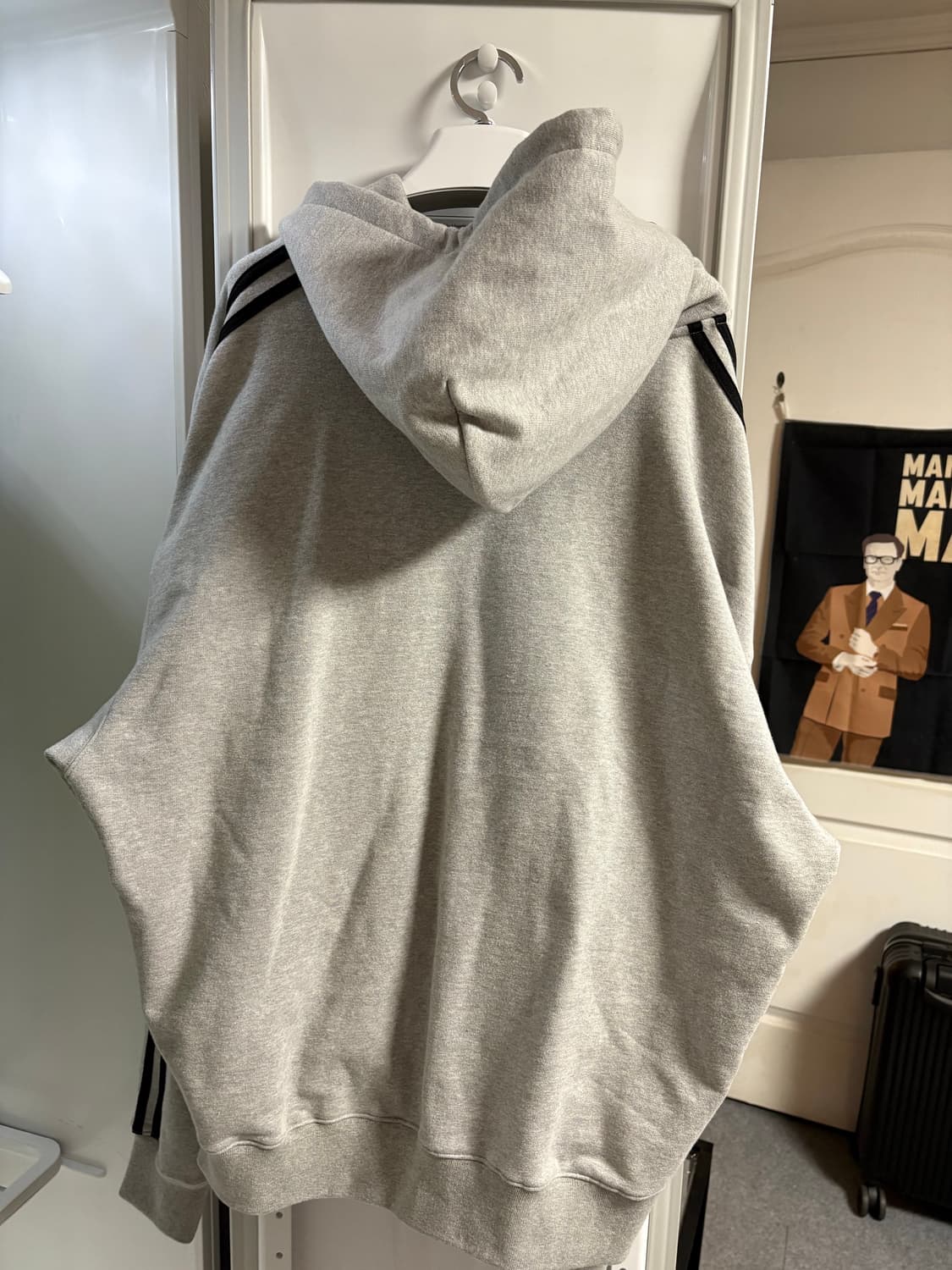 본투윈 트랙 라인 후드집업 상품이미지3