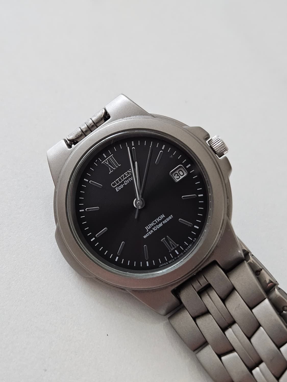 빈티지 시티즌 에코드라이브 Junction 티타늄 시계 상품이미지3