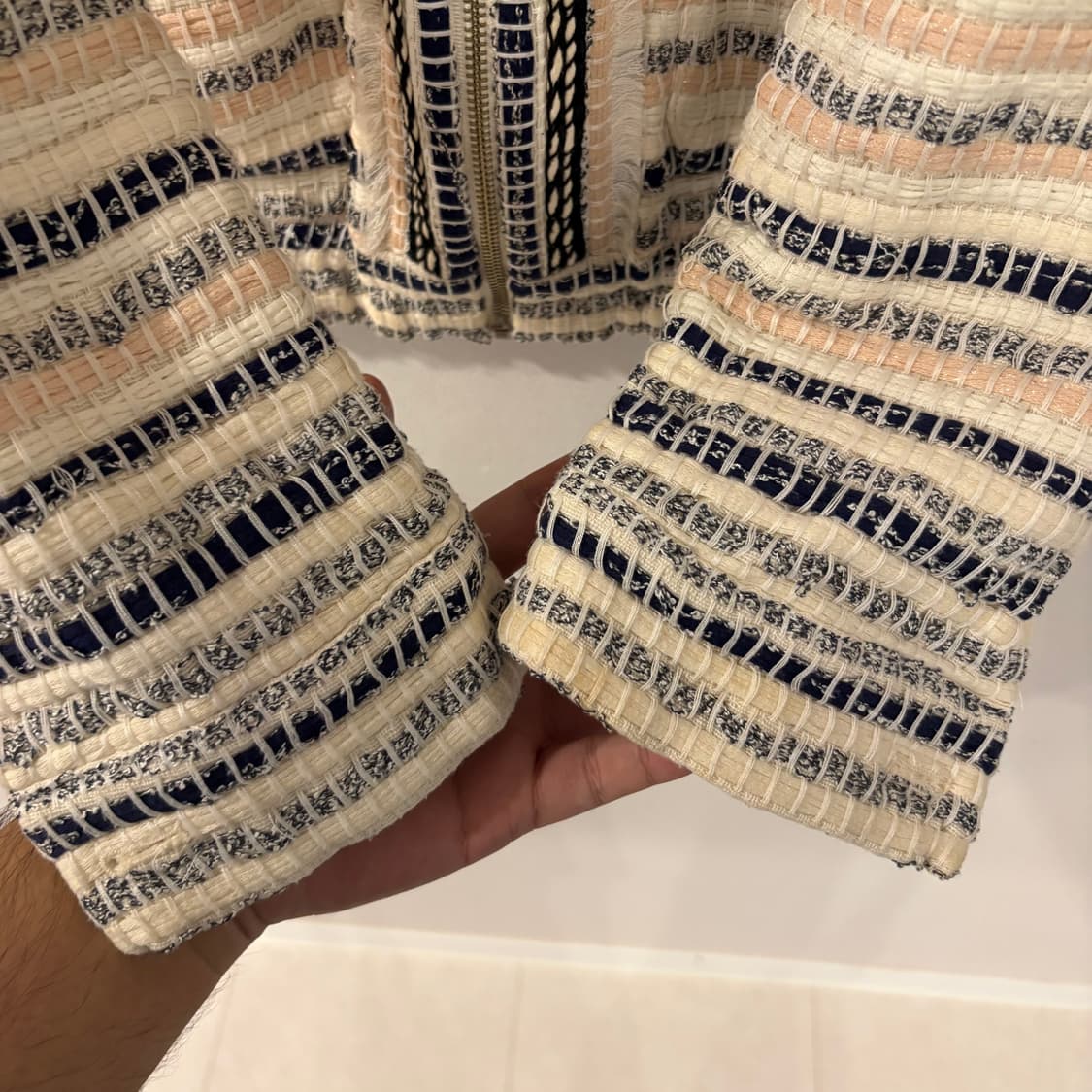 한섬 SYSTEM 시스템 트위드 자켓 88-98-165 상품이미지5