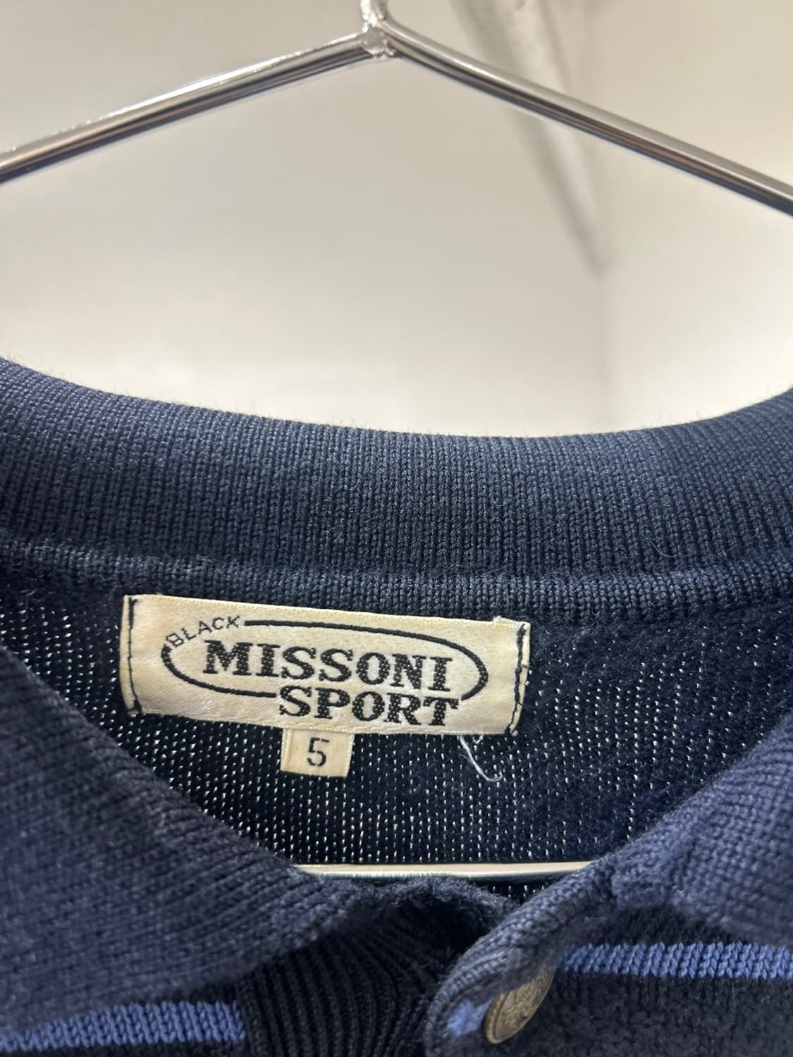 미쏘니 멀티컬러 패턴 니트 상품이미지3