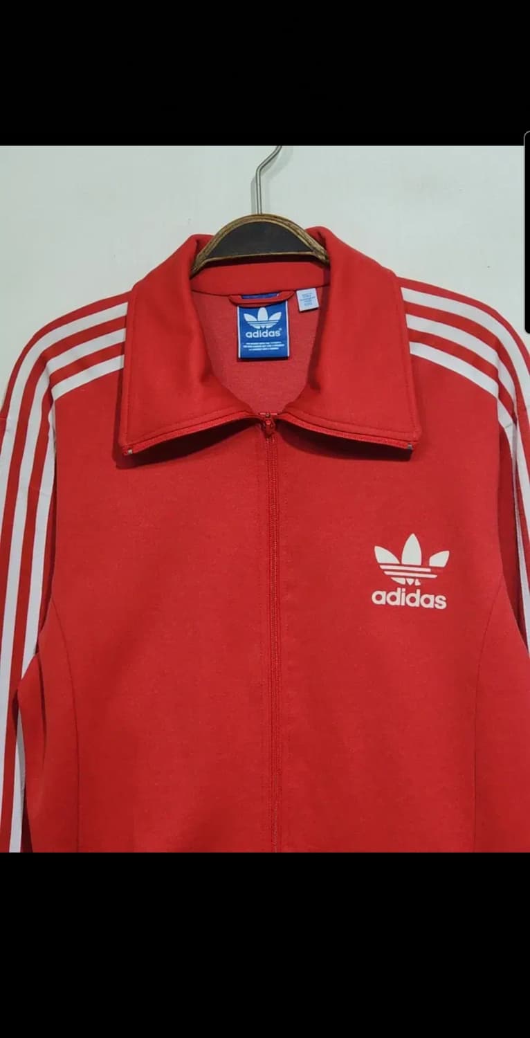 (105) 아디다스 유로파 져지 빨흰 츄리닝 트레이닝복 트랙자켓  상품이미지2