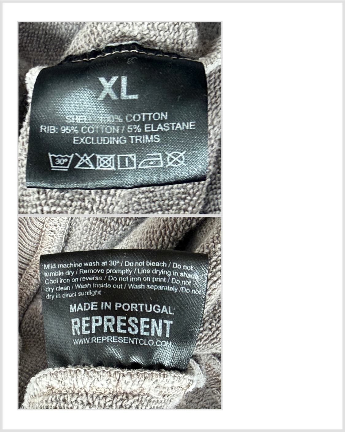 Represent 로고 후드 상품이미지5