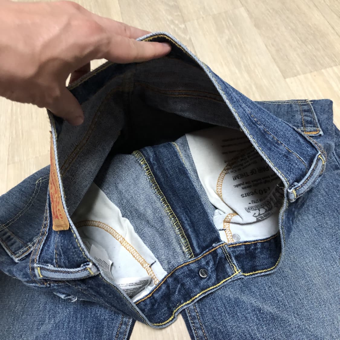 (31) 리바이스 Levi's 550 릴렉스드핏 중청 워시드 데님 상품이미지4