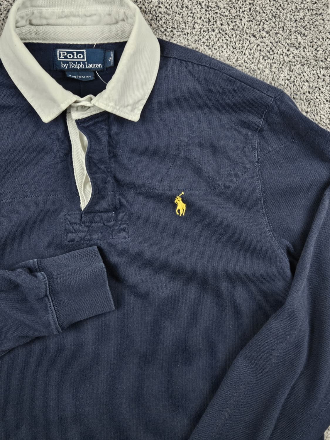 폴로랄프로렌 다이아몬드 퀼팅 럭비 티셔츠 ( S ) / 9956 상품이미지6