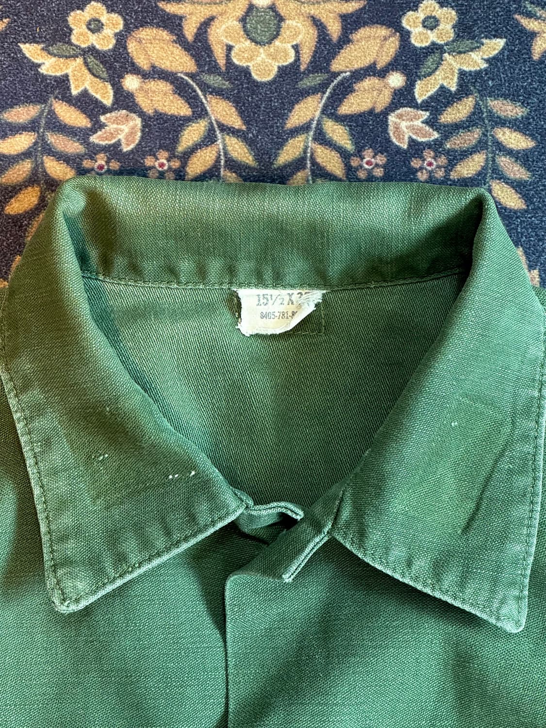 70s US Army OG-107 셔츠 상품이미지2