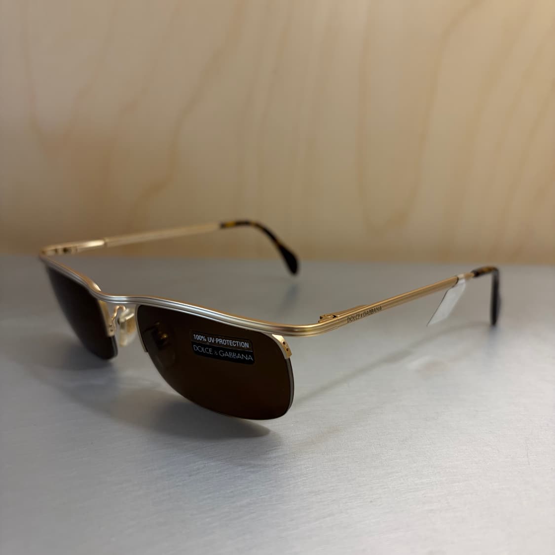 돌체앤가바나(D&G) 금장 스퀘어 선글라스 (DG 2185) 상품이미지3
