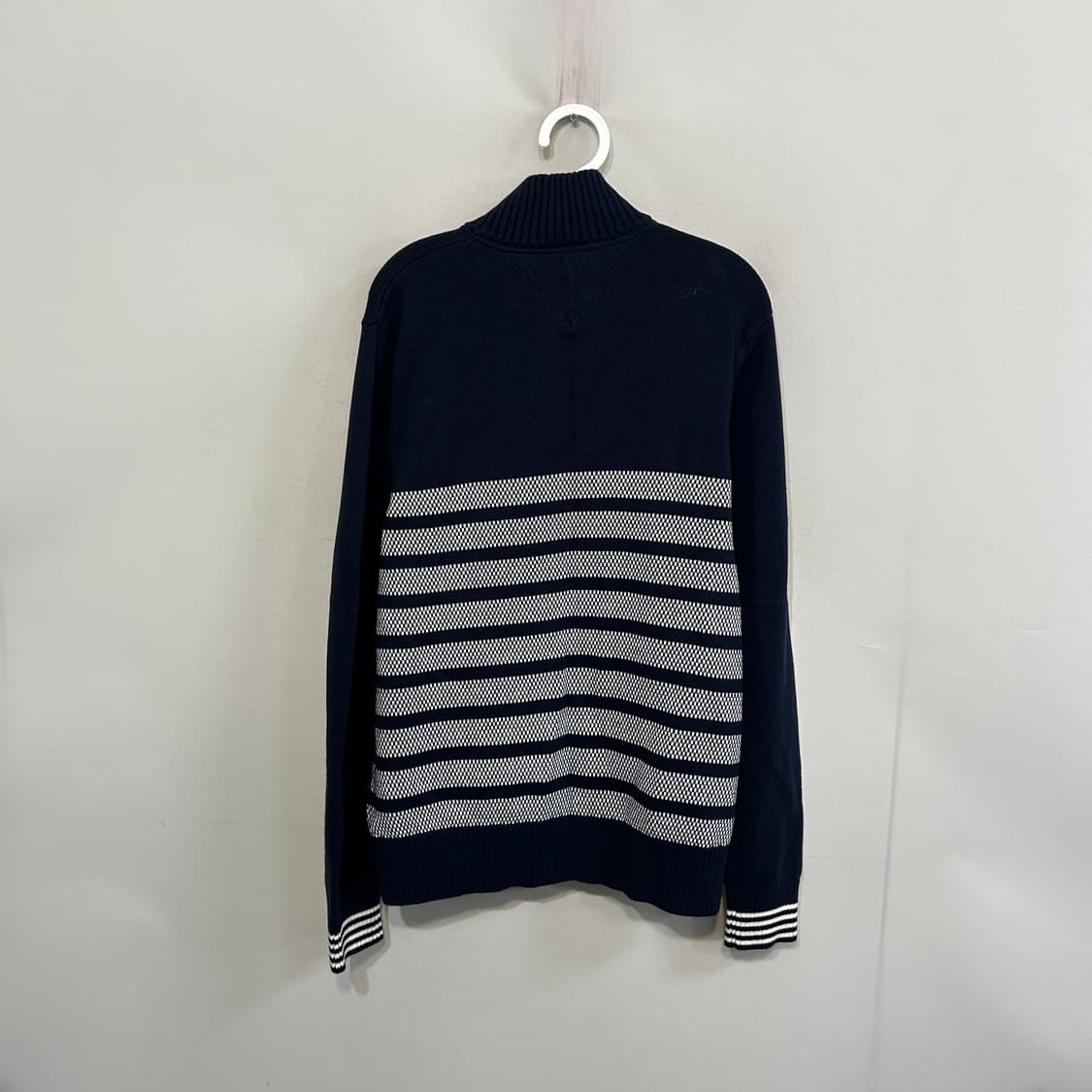 타미힐피거 남성 니트 집업 M 100 상품이미지3