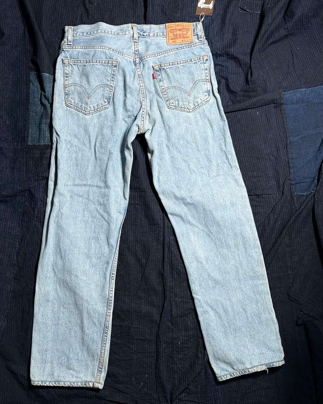 00‘s 리바이스 505 레귤러핏 데님 팬츠 34 상품이미지6