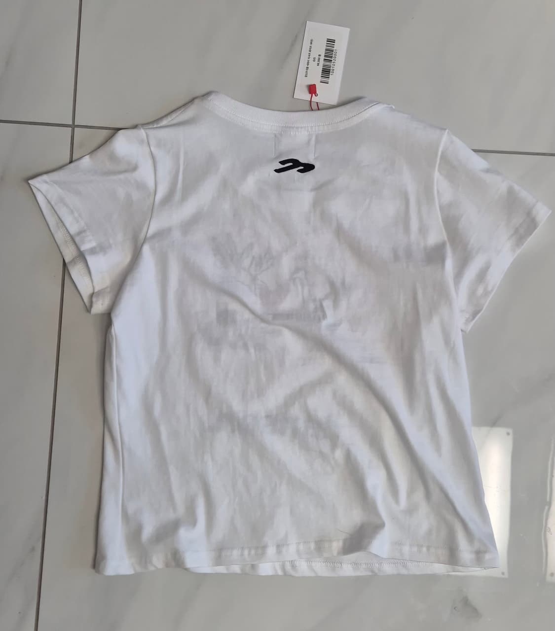 탄산마그네슘 철님보석함 세마리 화이트 티셔츠 (우먼) 상품이미지3