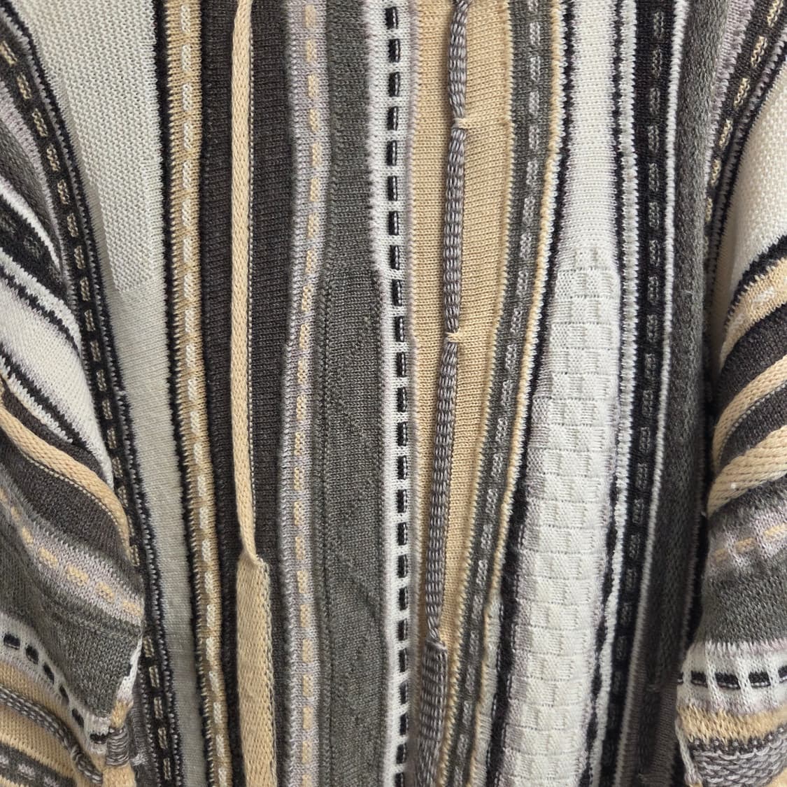 호주산 90s Mulca 퓨어울 케이블 니트 L(100) 상품이미지8