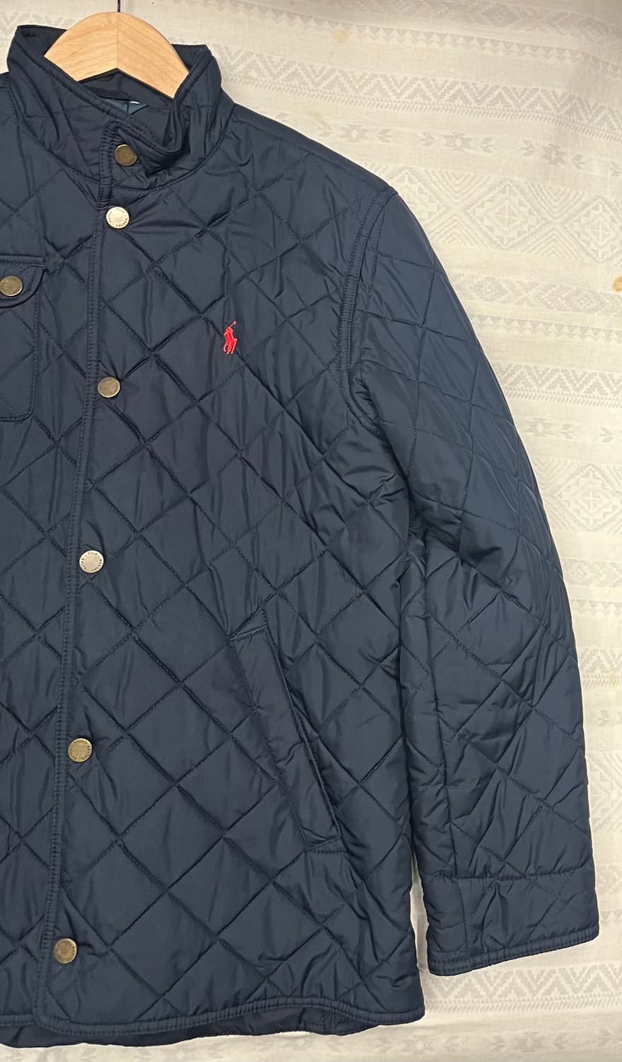 폴로 랄프로렌 네이비 퀼팅 자켓 상품이미지4