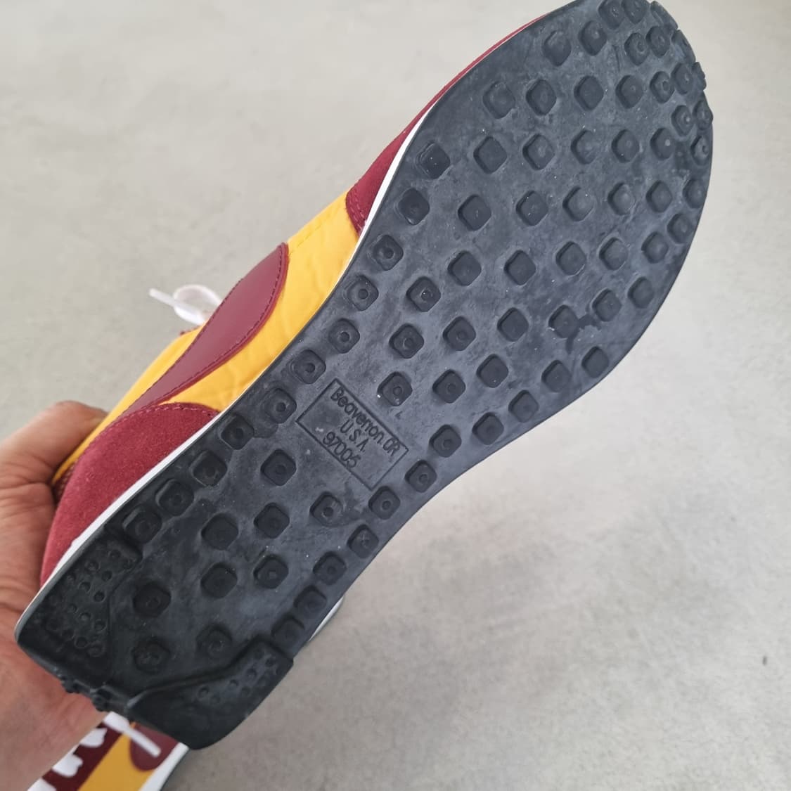 일본 나이키 에어 테일윈드 79 유니버시티 골드 팀 레드 275mm 상품이미지9